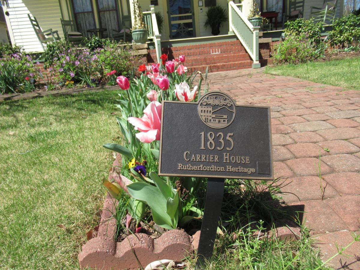 Carrier Houses Bed & Breakfast Rutherfordton Exterior foto